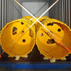 1200mm Core barrel and rock auger are ready