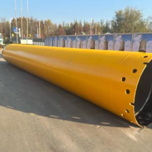 Double wall casing tube 1280mm with double row casing bolts